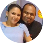 Gilberto e Emanuela Acácio round